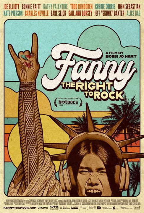 Affiche du film Fanny: The Right to Rock (2021) de Bobbi Jo Hart. Voir Fanny: The Right to Rock en streaming / torrent sur meilleurs-films.fr
