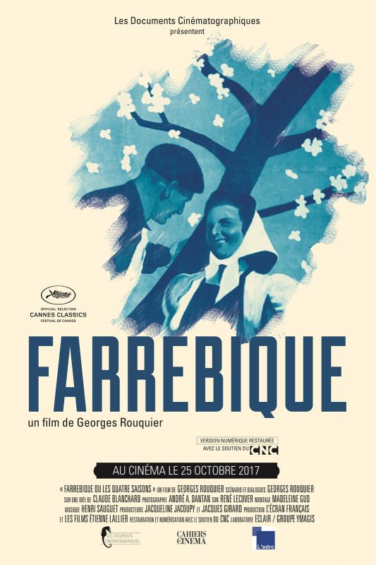 Affiche du film Farrebique () de Georges Rouquier. Voir Farrebique en streaming / torrent sur meilleurs-films.fr