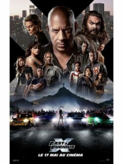 Affiche du film Fast & Furious X (2023) de Justin Lin.