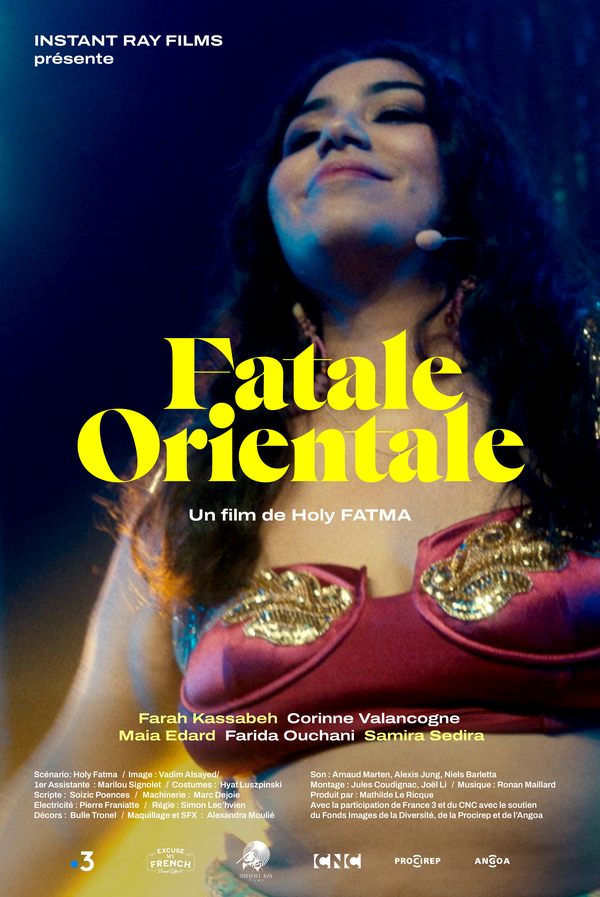Affiche du court métrage Fatale Orientale (2020) de Holy Fatma. Voir Fatale Orientale en streaming / torrent sur meilleurs-films.fr
