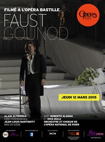 Affiche du film Faust (FRA Cinéma) (2014) de Jean-Louis Martinoty. Voir Faust (FRA Cinéma) en streaming / torrent sur meilleurs-films.fr