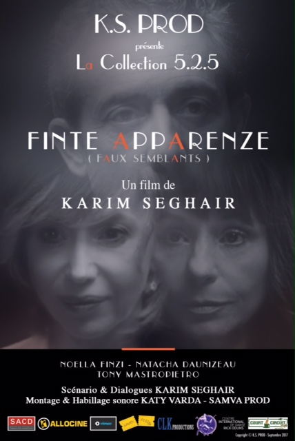 Affiche du court métrage Faux Semblants (2017) de Karim Seghair. Voir Faux Semblants en streaming / torrent sur meilleurs-films.fr