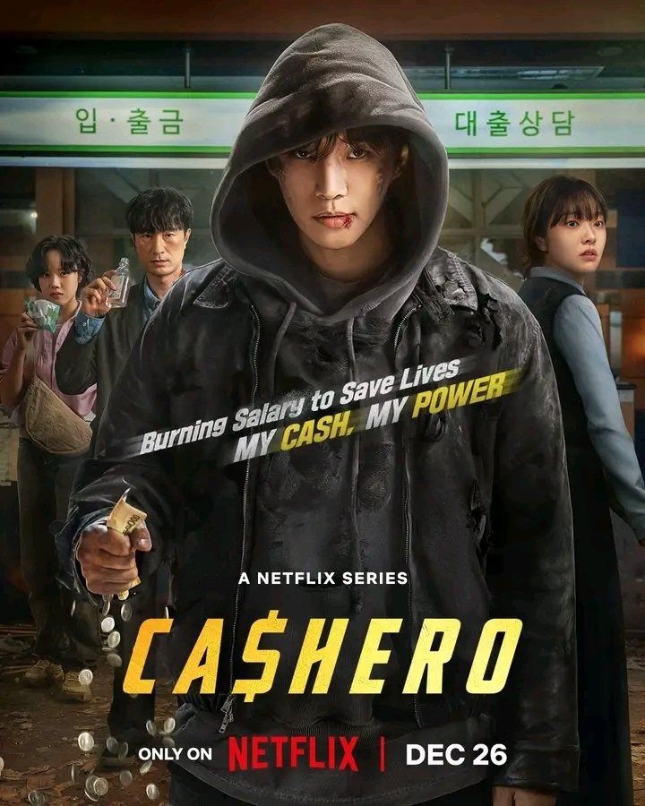 Affiche de la série Cashero (2025) de . Voir Cashero en streaming / torrent sur meilleurs-films.fr