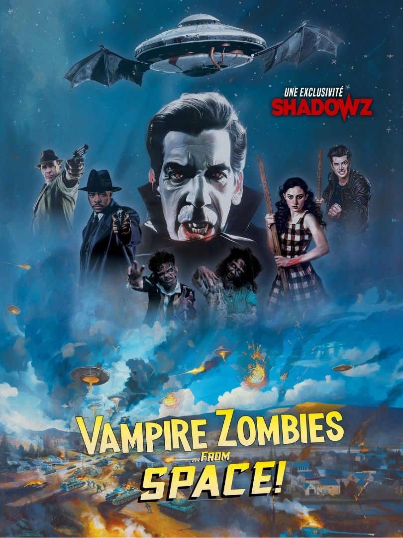 Affiche du film Vampire Zombies… From Space! (2024) de Michael Stasko. Voir Vampire Zombies… From Space! en streaming / torrent sur meilleurs-films.fr