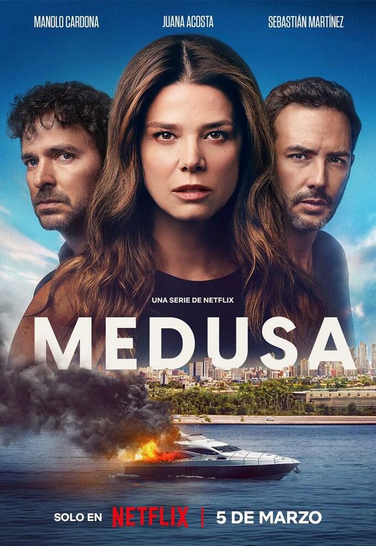 Affiche de la série Medusa (2025) de Juana Acosta. Voir Medusa en streaming / torrent sur meilleurs-films.fr