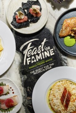 Affiche du film Feast or Famine (2026) de Michael Boccalini.