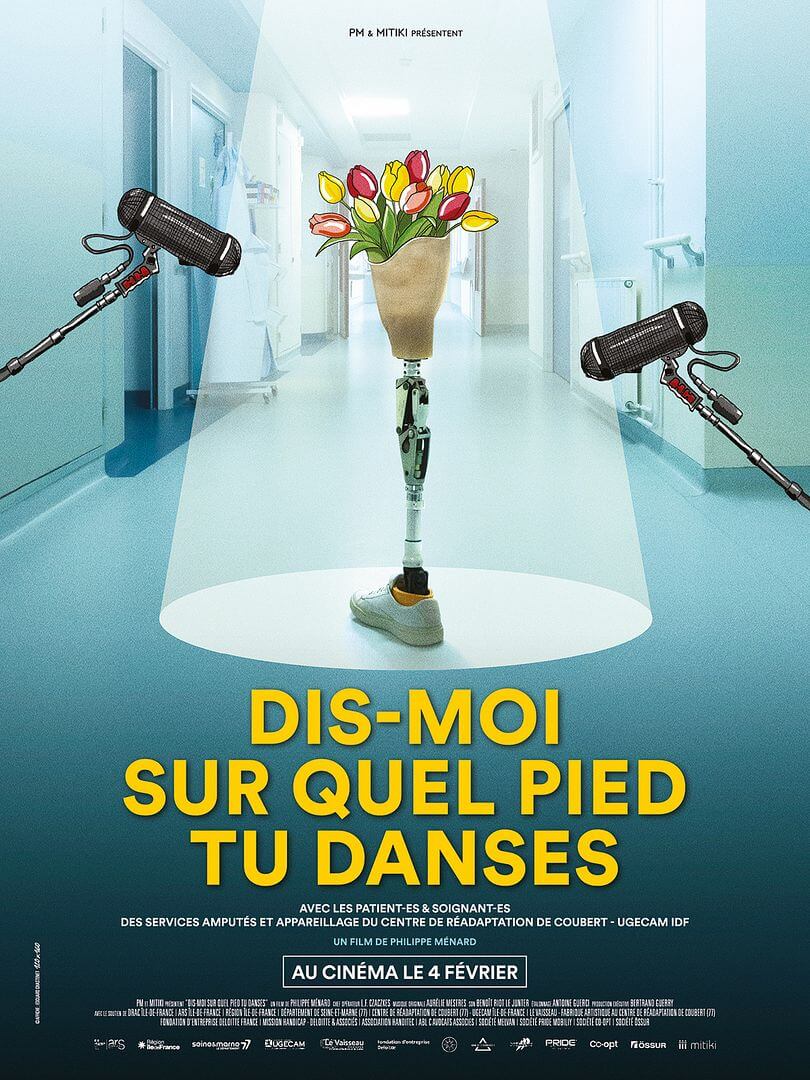 Affiche du film Dis-moi sur quel pied tu danses (2025) de Philippe Ménard