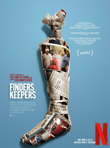 Affiche du film Finders Keepers (2014) de J. Clay Tweel,Bryan Carberry,. Voir Finders Keepers en streaming / torrent sur meilleurs-films.fr