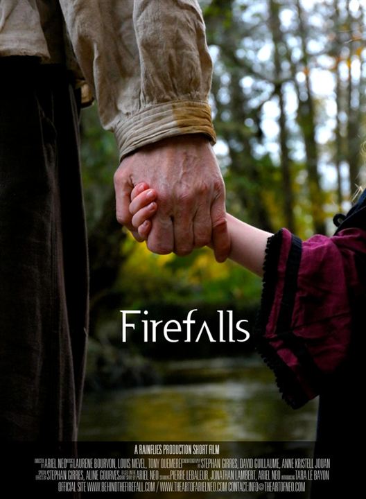 Affiche du court métrage Firefalls (2025) de Ariel Neo. Voir Firefalls en streaming / torrent sur meilleurs-films.fr