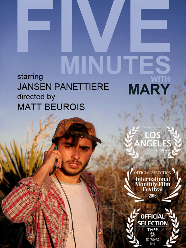Affiche du court métrage Five Minutes with Mary (2017) de Auregan Affiche du court métrage Five Minutes with Mary (2017) de Auregan. Voir Five Minutes with Mary en streaming / torrent sur meilleurs-films.fr