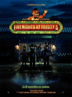 Affiche du film Five Nights At Freddy’s (2023) de Chris Columbus.