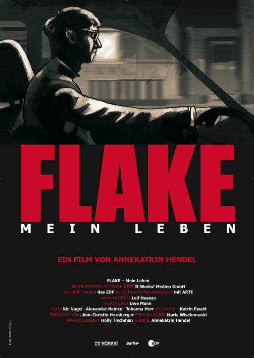 Affiche du court métrage Flake – Mein Leben (2011) de Annekatrin Hendel. Voir Flake – Mein Leben en streaming / torrent sur meilleurs-films.fr