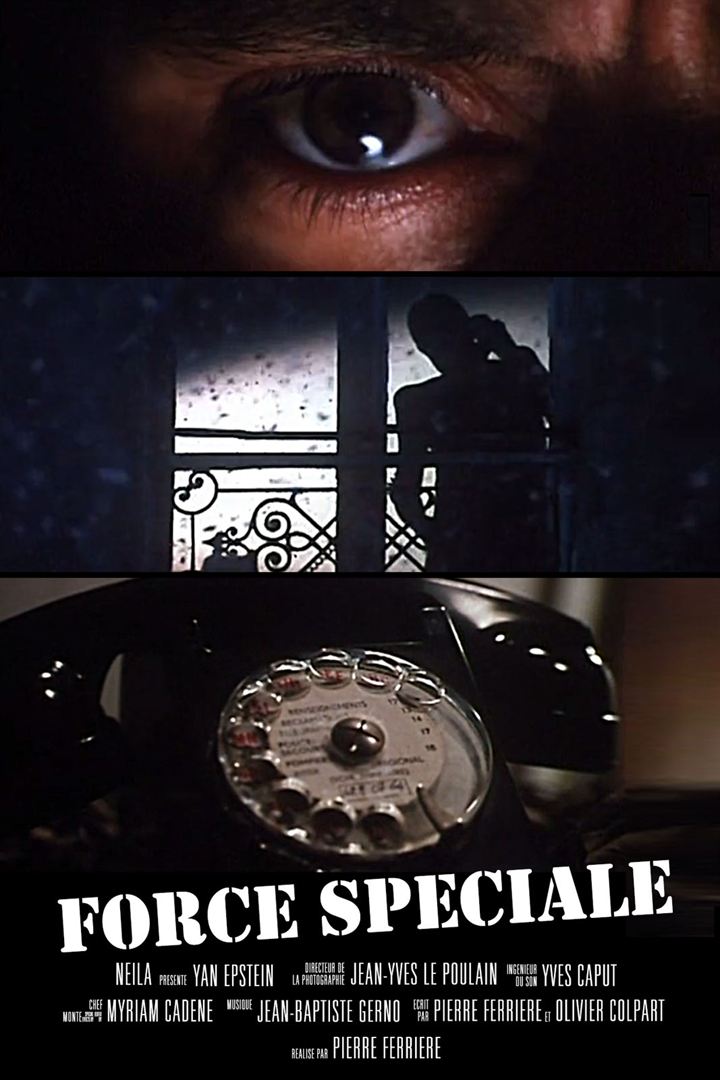 Affiche du court métrage Force spéciale (1995) de Pierre Ferriere Affiche du court métrage Force spéciale (1995) de Pierre Ferriere. Voir Force spéciale en streaming / torrent sur meilleurs-films.fr