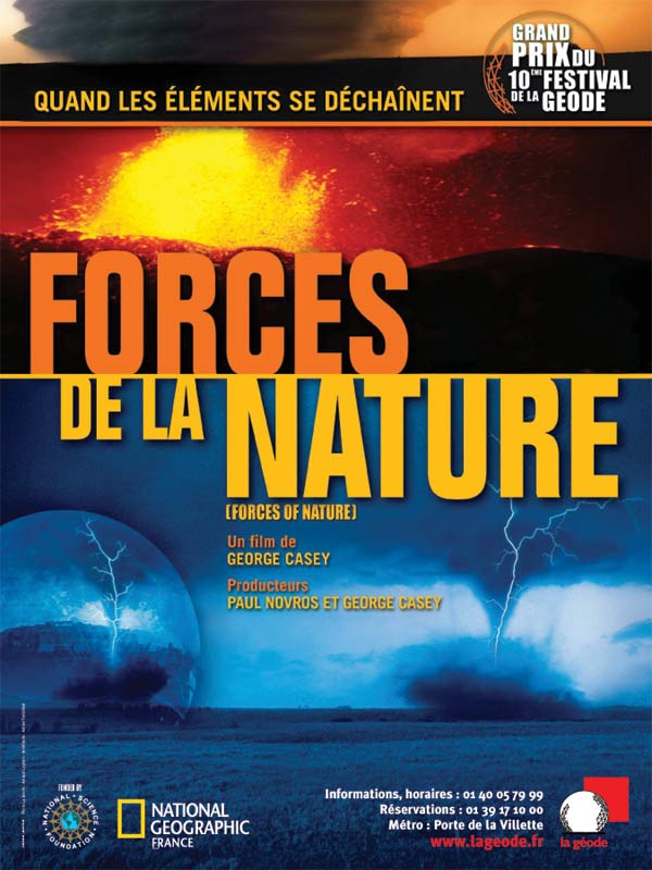Affiche du court métrage Forces de la nature (2004) de George Casey. Voir Forces de la nature en streaming / torrent sur meilleurs-films.fr