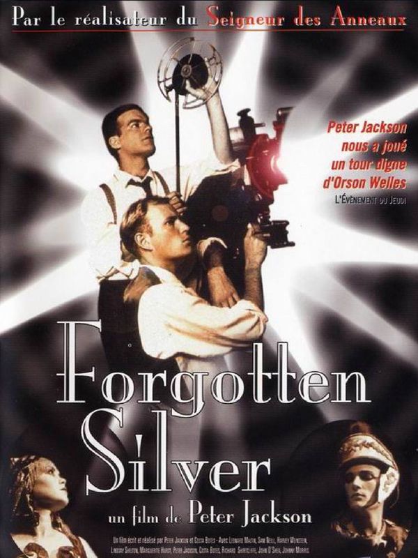 Affiche du film Forgotten Silver (1995) de Peter Jackson. Voir Forgotten Silver en streaming / torrent sur meilleurs-films.fr