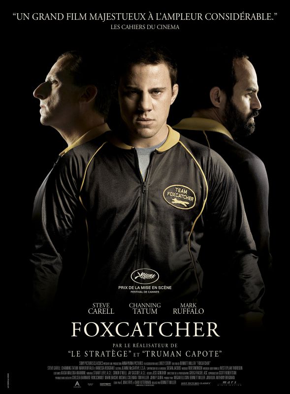 Affiche du film Foxcatcher (2014) de Bennett Miller Affiche du film Foxcatcher (2014) de Bennett Miller. Voir Foxcatcher en streaming / torrent sur meilleurs-films.fr
