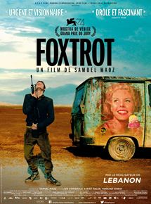 Affiche du film Foxtrot (2017) de Samuel Maoz. Voir Foxtrot en streaming / torrent sur meilleurs-films.fr