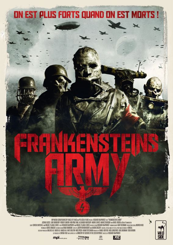 Affiche du film Frankenstein’s Army (2013) de Richard Raaphorst. Voir Frankenstein’s Army en streaming / torrent sur meilleurs-films.fr