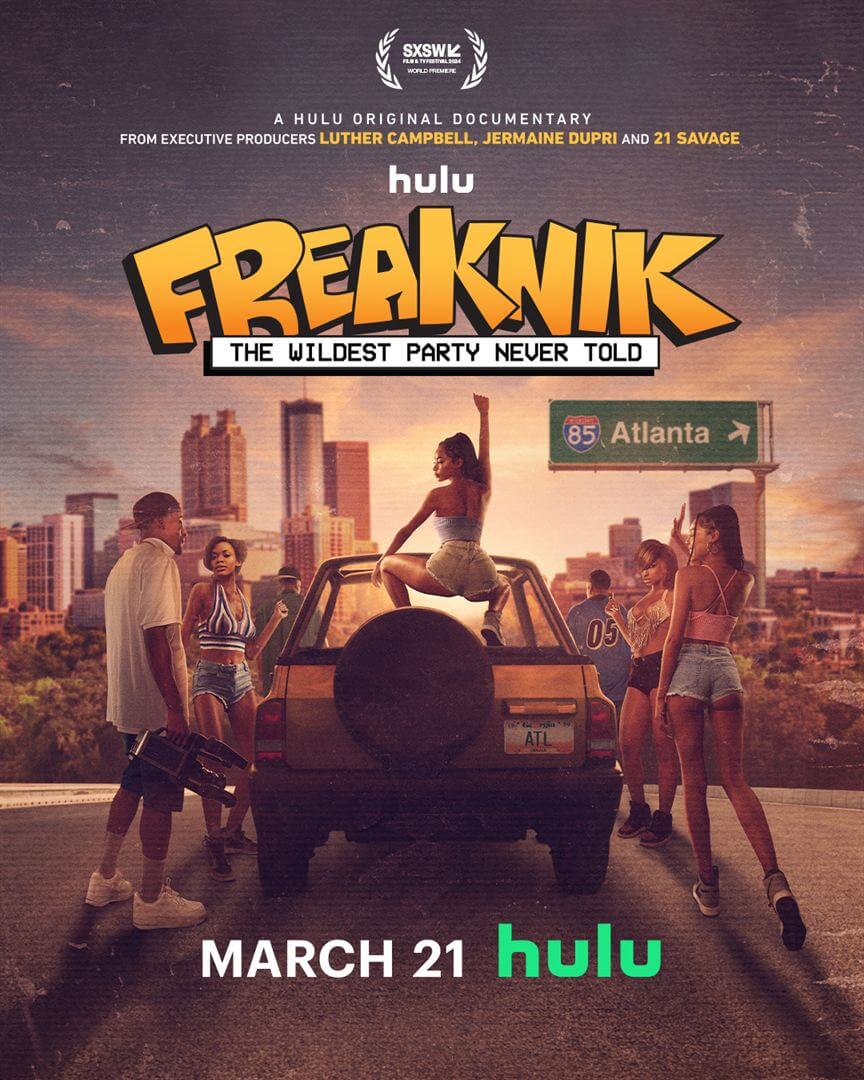 Affiche du film Freaknik: un festival sauvage (2024) de Frank Williams (IV). Voir Freaknik: un festival sauvage en streaming / torrent sur meilleurs-films.fr