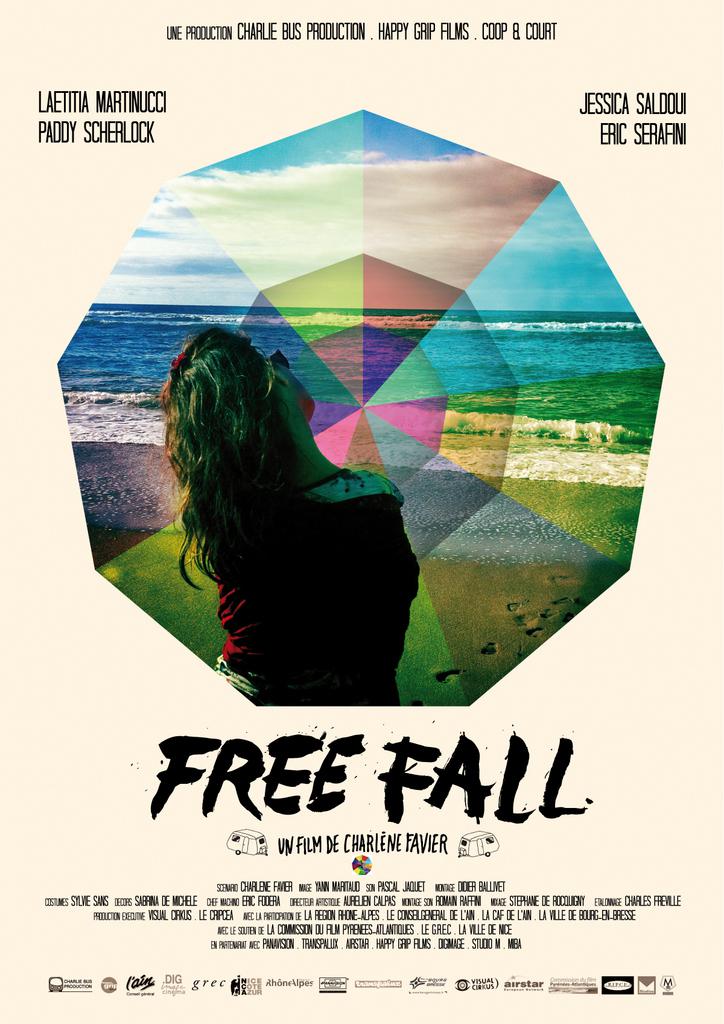 Affiche du court métrage Free Fall (2012) de Charlène Favier. Voir Free Fall en streaming / torrent sur meilleurs-films.fr