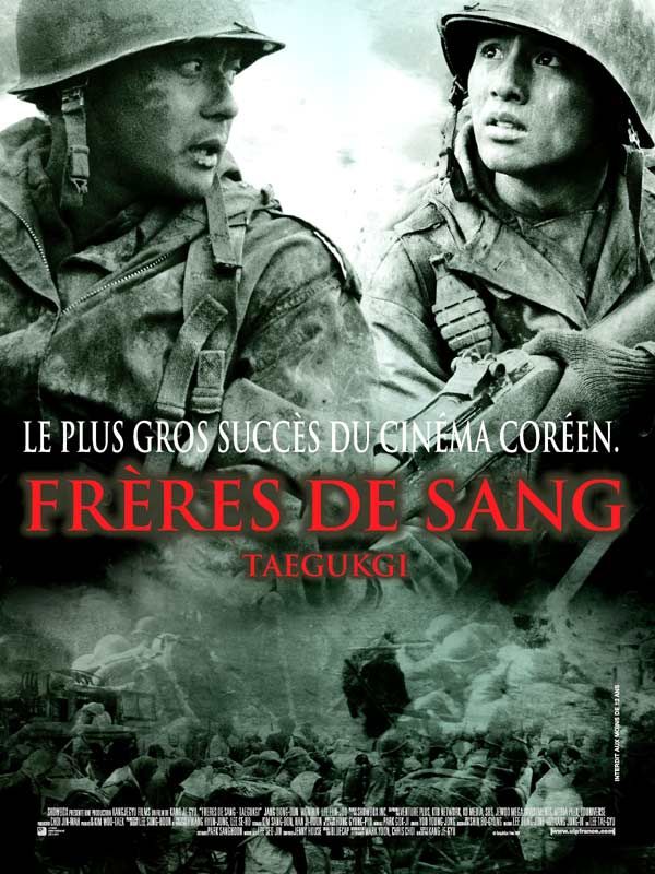Affiche du film Frères de sang (2004) de Kang Je-kyu. Voir Frères de sang en streaming / torrent sur meilleurs-films.fr