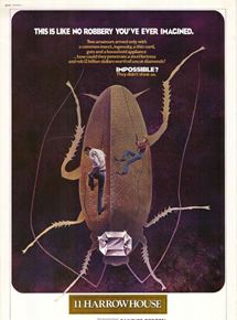 Affiche du film Fric frac rue des diams (1974) de Aram Avakian. Voir Fric frac rue des diams en streaming / torrent sur meilleurs-films.fr