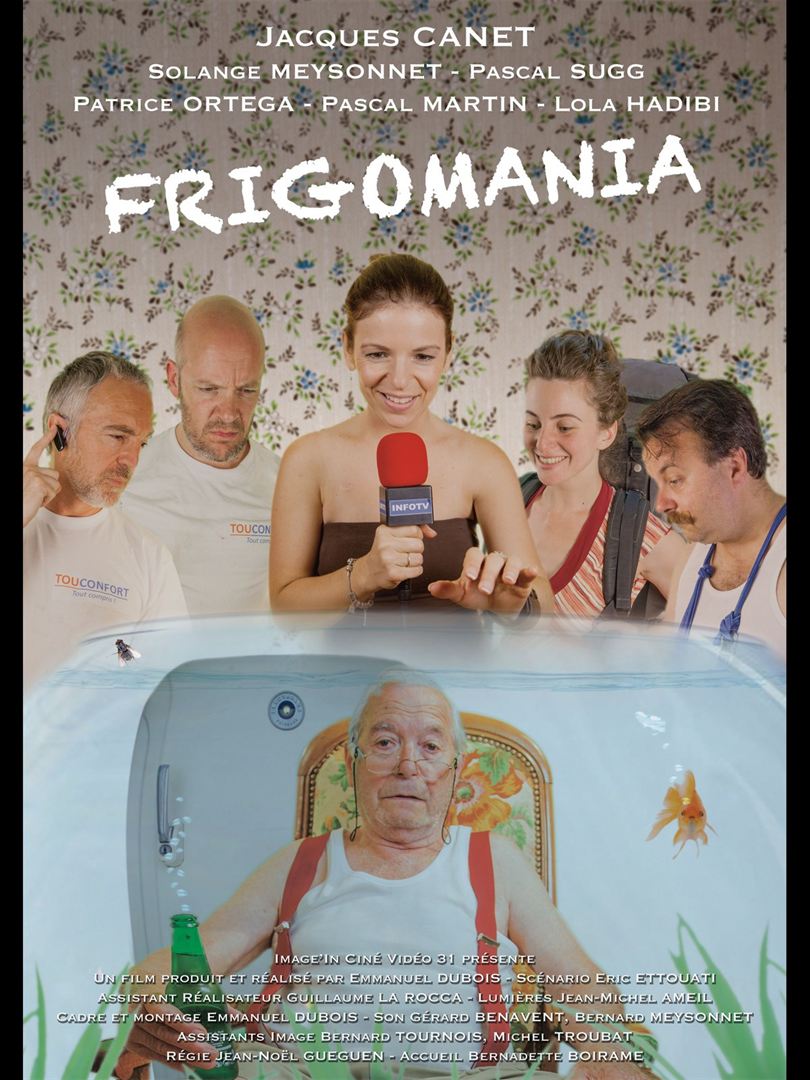 Affiche du court métrage Frigomania (2016) de Emmanuel Dubois. Voir Frigomania en streaming / torrent sur meilleurs-films.fr