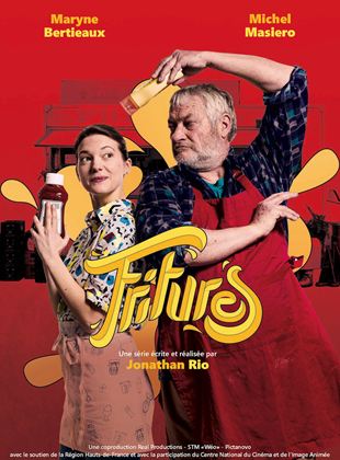 Affiche de la série Fritures (2021) de Jonathan Rio. Voir Fritures en streaming / torrent sur meilleurs-films.fr