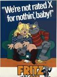 Affiche du film Fritz the Cat (1972) de Ralph Bakshi. Voir Fritz the Cat en streaming / torrent sur meilleurs-films.fr