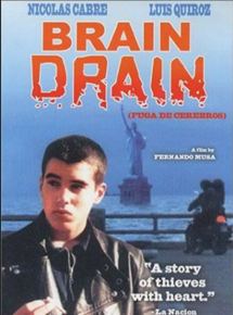 Affiche du film Fuite des cerveaux (1998) de Fernando Musa. Voir Fuite des cerveaux en streaming / torrent sur meilleurs-films.fr