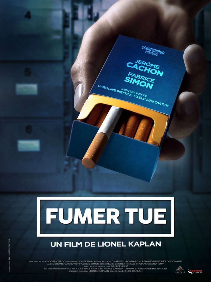 Affiche du court métrage Fumer tue (2014) de Lionel Kaplan Affiche du court métrage Fumer tue (2014) de Lionel Kaplan. Voir Fumer tue en streaming / torrent sur meilleurs-films.fr
