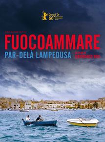 Affiche du film Fuocoammare, par-delà Lampedusa (2016) de Gianfranco Rosi. Voir Fuocoammare, par-delà Lampedusa en streaming / torrent sur meilleurs-films.fr
