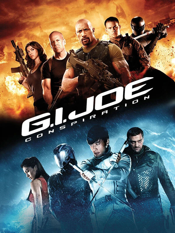 Affiche du film G.I. Joe : Conspiration (2013) de Jon M. Chu. Voir G.I. Joe : Conspiration en streaming / torrent sur meilleurs-films.fr