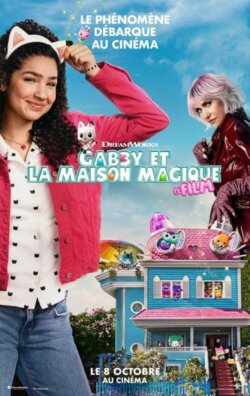 Affiche du film Gabby et la maison magique – Le film (2025) de Ryan Crego.