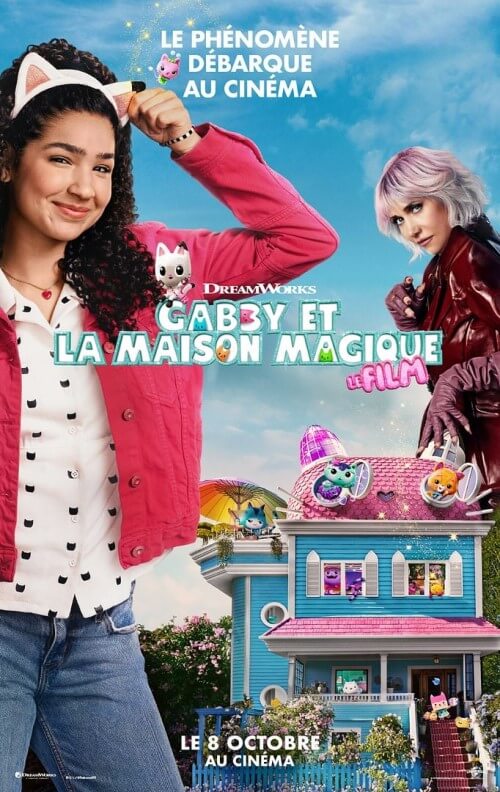 Affiche du film Gabby et la maison magique – Le film (2025) de Ryan Crego. Voir Gabby et la maison magique – Le film en streaming / torrent sur meilleurs-films.fr