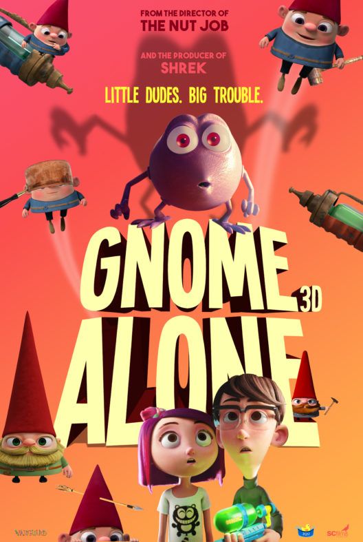 Affiche du film Gare aux Gnomes (2017) de Peter Lepeniotis. Voir Gare aux Gnomes en streaming / torrent sur meilleurs-films.fr