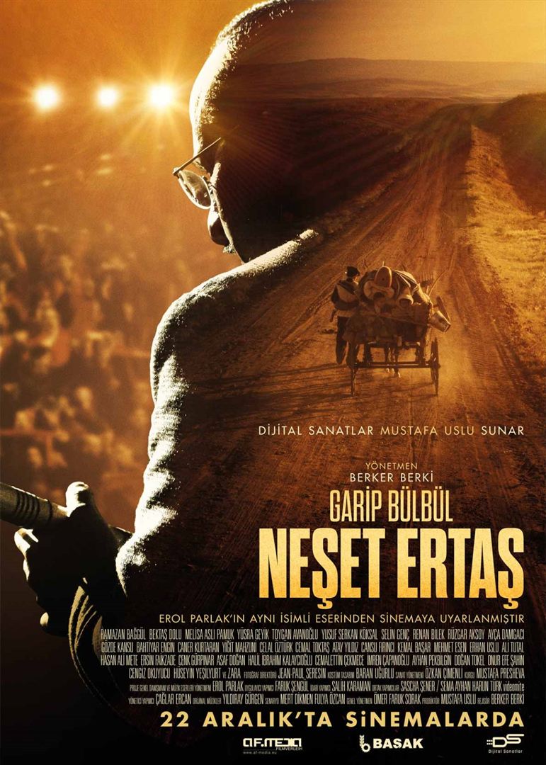 Affiche du film Garip Bülbül Neşet Ertaş (2022) de Ömer Faruk Sorak. Voir Garip Bülbül Neşet Ertaş en streaming / torrent sur meilleurs-films.fr