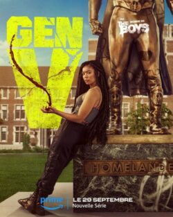 Affiche de la série The Boys: Gen V (2022) de Craig Rosenberg & Michele Fazekas & Tara Butters.