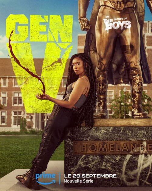 Affiche de la série The Boys: Gen V (2022) de Craig Rosenberg Affiche de la série The Boys: Gen V (2022) de Craig Rosenberg. Voir The Boys: Gen V en streaming / torrent sur meilleurs-films.fr