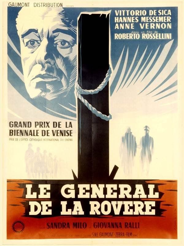 Affiche du film General della Rovere (1959) de Roberto Rossellini Affiche du film General della Rovere (1959) de Roberto Rossellini. Voir General della Rovere en streaming / torrent sur meilleurs-films.fr