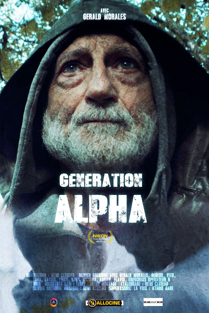 Affiche du court métrage Génération Alpha (2019) de Olivier Grégoire. Voir Génération Alpha en streaming / torrent sur meilleurs-films.fr