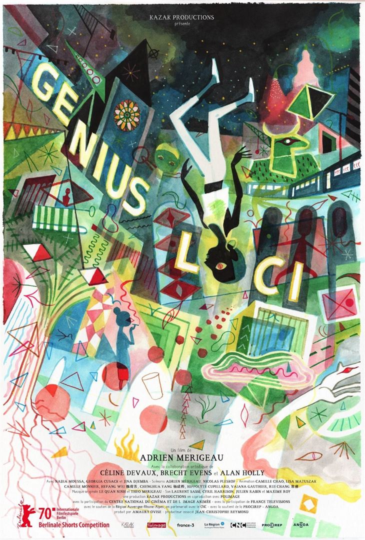 Affiche du court métrage Genius Loci () de Adrien Merigeau. Voir Genius Loci en streaming / torrent sur meilleurs-films.fr