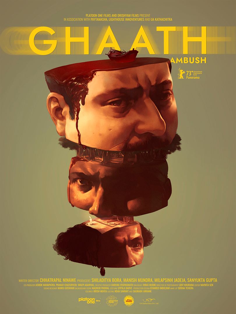 Affiche du film Ghaath (2023) de Chhatrapal Ninawe. Voir Ghaath en streaming / torrent sur meilleurs-films.fr