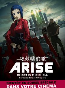 Affiche du film Ghost in the Shell Arise: Border 2 – Ghost Whispers (2013) de Kazuchika Kise,Susumu Kudo,. Voir Ghost in the Shell Arise: Border 2 – Ghost Whispers en streaming / torrent sur meilleurs-films.fr