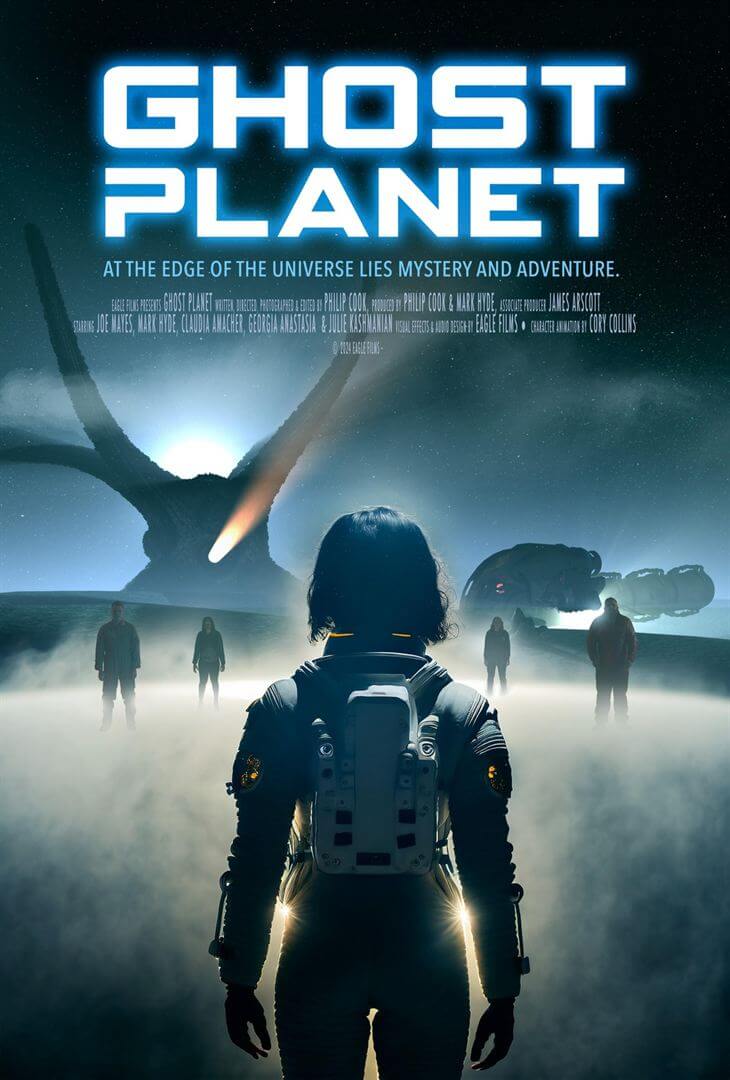 Affiche du film Ghost Planet (2024) de Philip Cook. Voir Ghost Planet en streaming / torrent sur meilleurs-films.fr