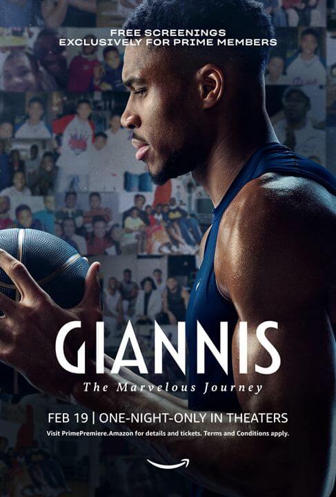 Affiche du film Giannis: The Marvelous Journey (2024) de Kristen Lappas. Voir Giannis: The Marvelous Journey en streaming / torrent sur meilleurs-films.fr