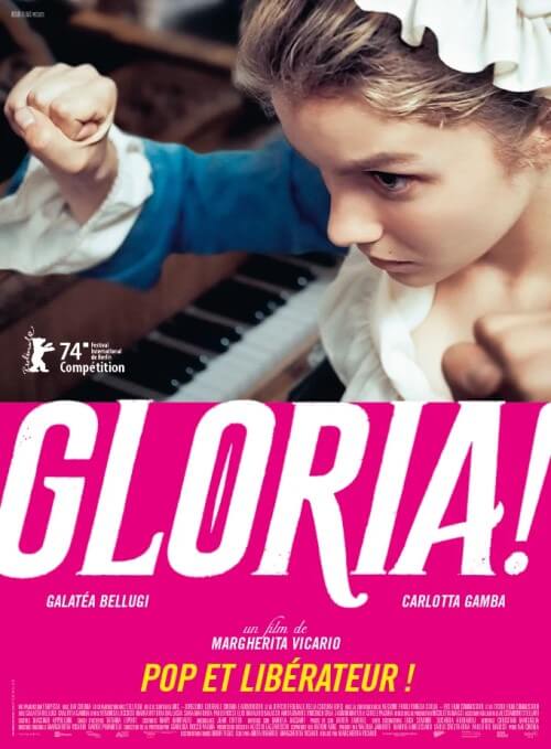 Affiche du film Gloria! (2024) de Margherita Vicario Affiche du film Gloria! (2024) de Margherita Vicario. Voir Gloria! en streaming / torrent sur meilleurs-films.fr