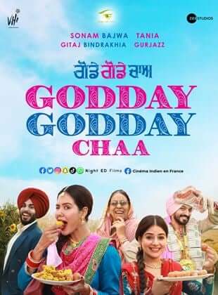 Affiche du film Godday Godday Chaa (2023) de Jadeep Sidhu Affiche du film Godday Godday Chaa (2023) de Jadeep Sidhu. Voir Godday Godday Chaa en streaming / torrent sur meilleurs-films.fr