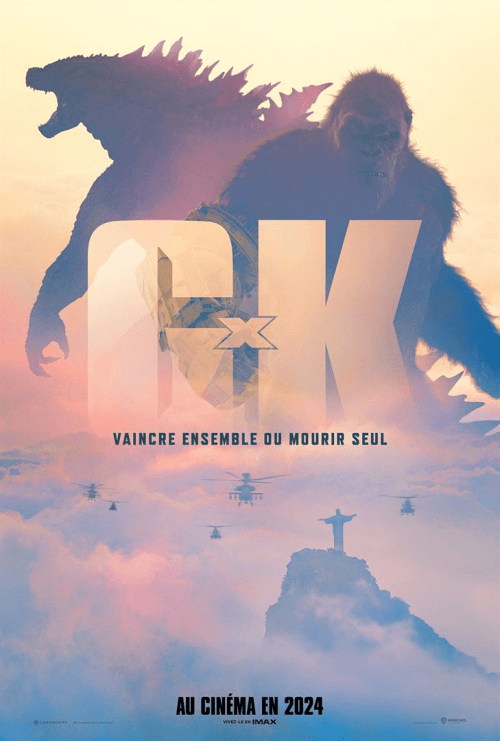 Affiche du film Godzilla x Kong : Le Nouvel Empire (2024) de Adam Wingard Affiche du film Godzilla x Kong : Le Nouvel Empire (2024) de Adam Wingard. Voir Godzilla x Kong : Le Nouvel Empire en streaming / torrent sur meilleurs-films.fr