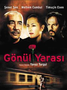 Affiche du film Gönül yarasi, blessures du coeur (2004) de Yavuz Turgul. Voir Gönül yarasi, blessures du coeur en streaming / torrent sur meilleurs-films.fr
